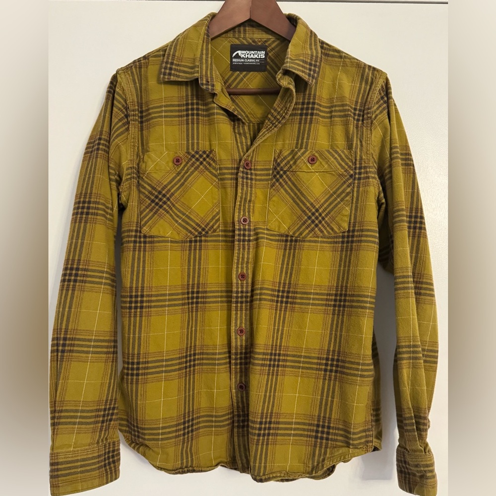 Men’s Mountain Khakis flannel